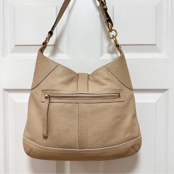 Coach Hamptons Pebble Leather Slim Hobo Shoulder Bag Vintage Y2K - Picture 5 of 15